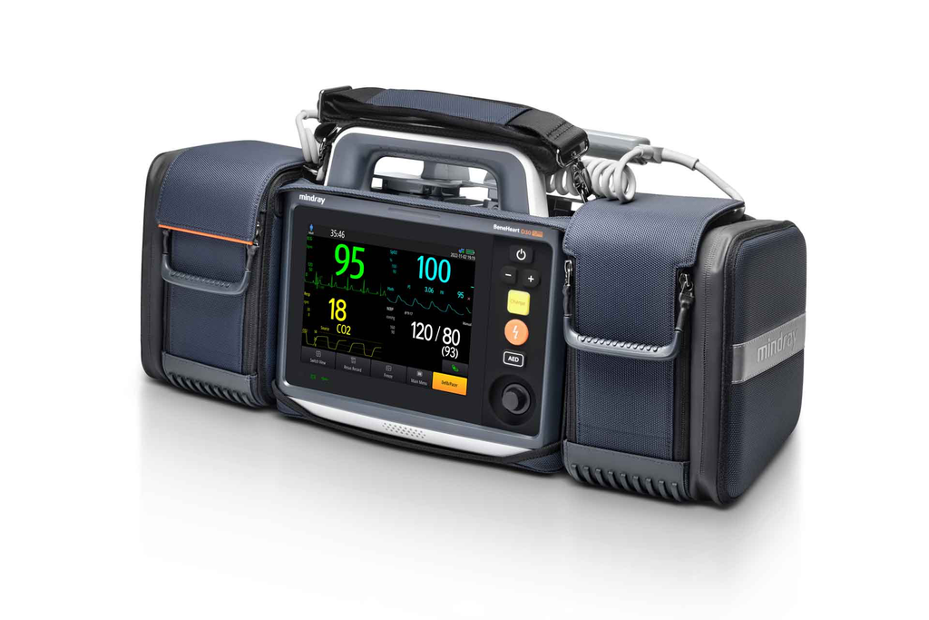 Maleta de transporte opcional para desfibrilador monitor Mindray BeneHeart D30