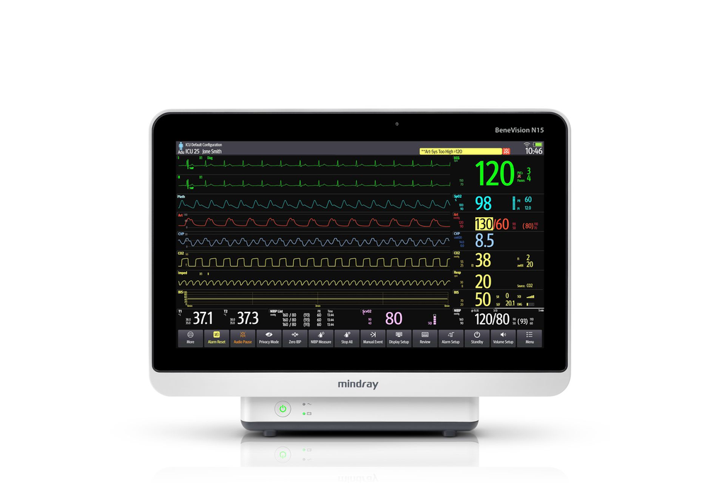 Monitor de paciente Mindray BeneVision N15 de 15.1 pulgadas