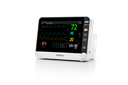 Mindray uMEC 100, vista lateral con asa y puertos