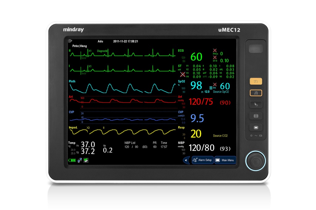 Monitor de Signos Vitales | Mindray |  uMEC 12 | Básico + CO2