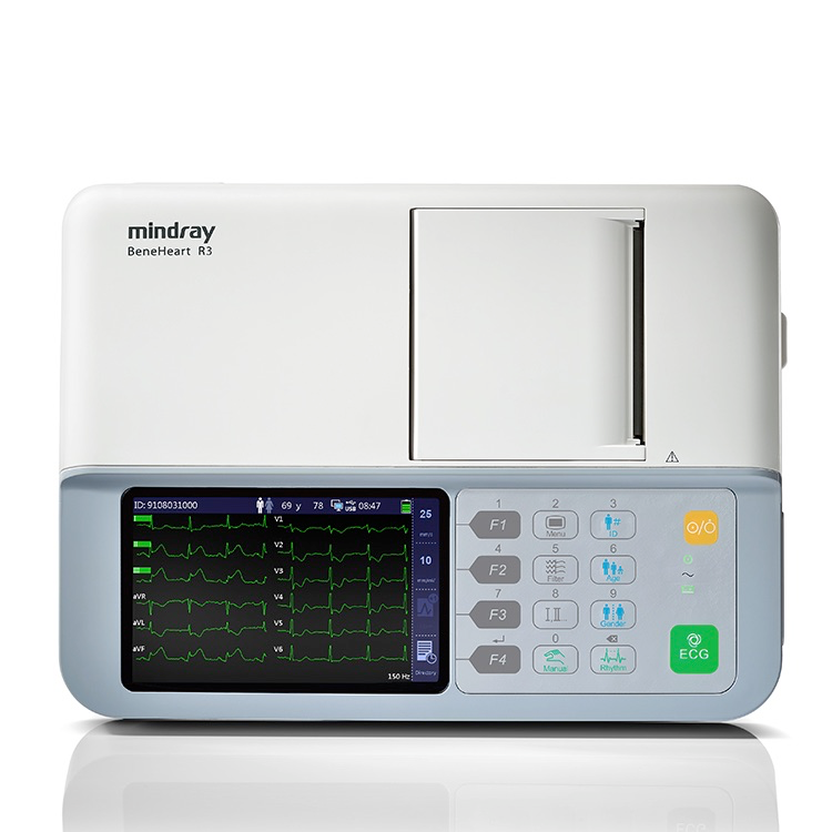 Electrocardiógrafo multicanal con interpretación | Mindray | BeneHeart R3
