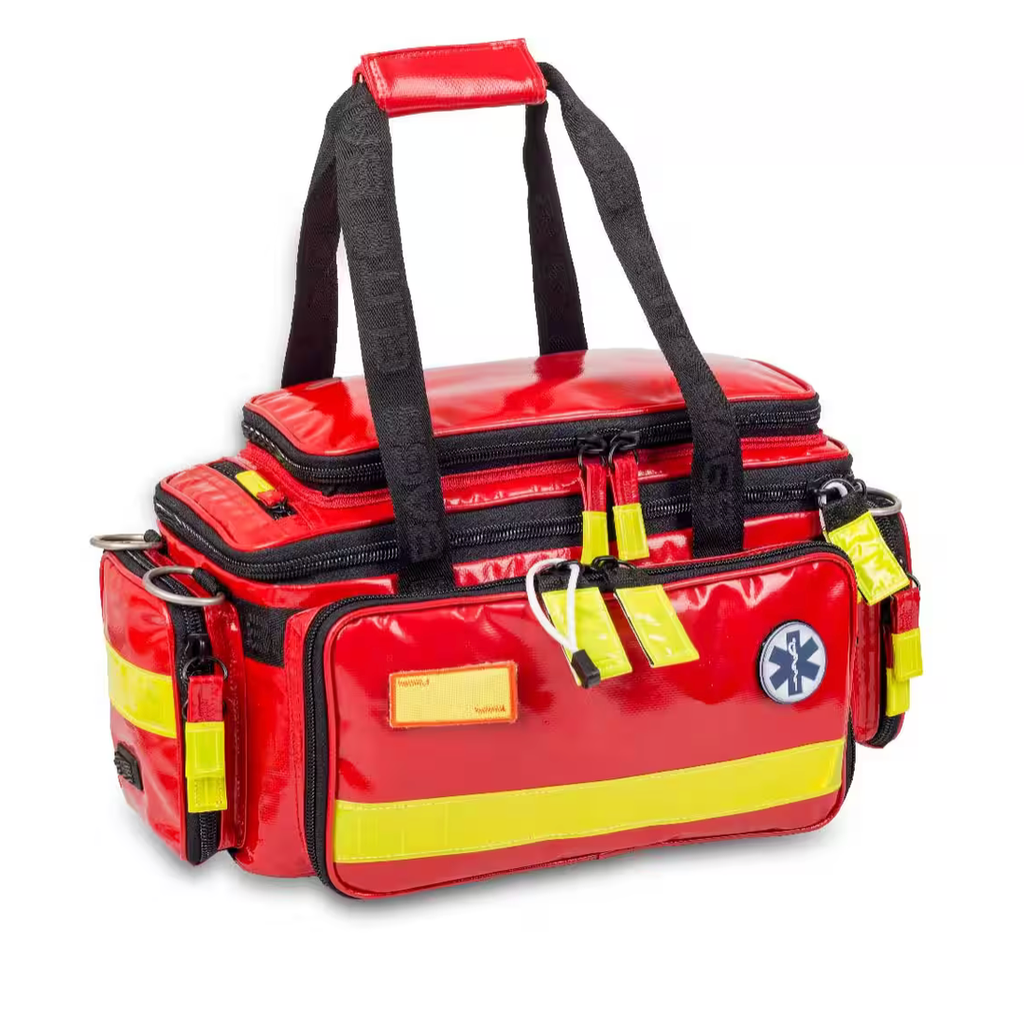 [EB02.026] EXTREME - Bolsa de Emergencias Soporte Vital Básico (Rojo Tarpaulin)